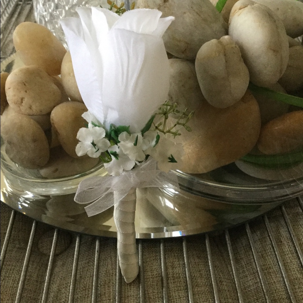 White Boutonnieres